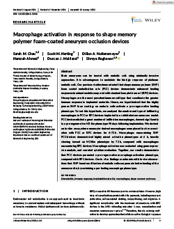 Preclinical publication