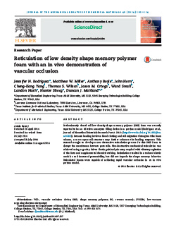 Preclinical publication