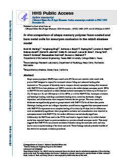 Preclinical publication